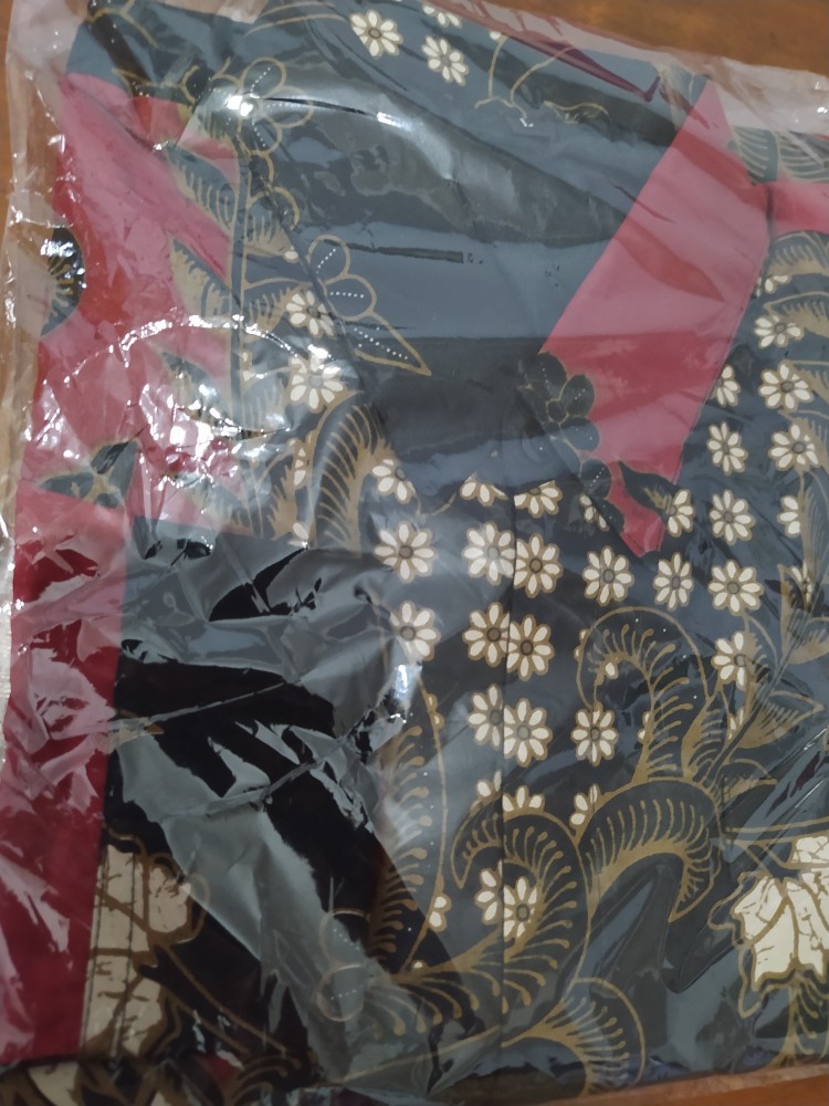 [full Ffurin] Kemeja Batik Pria Lengan Panjang Motif Jayanegara Bahan Katun Halus Sragenan