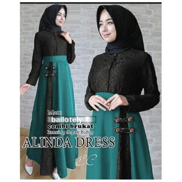 Dress Muslim Gamis-Long Dress Muslim-Dress Muslim Kekinian