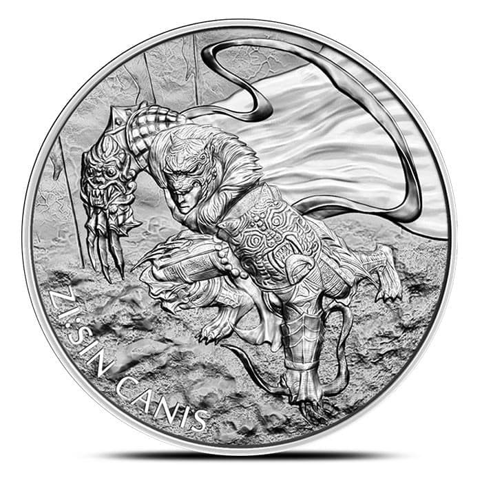 Koin Perak 2018 ZI:SIN CANIS 1oz Silver Coin
