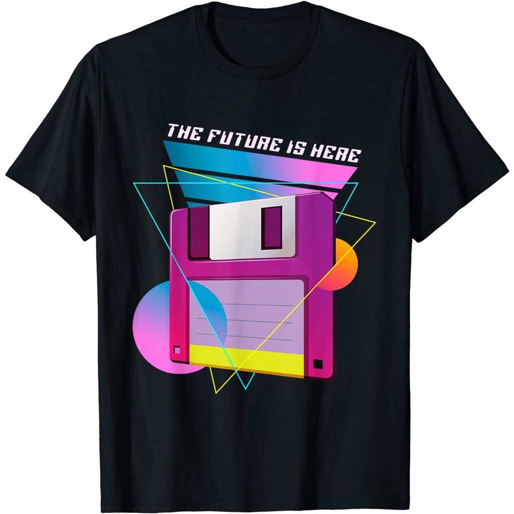 Jual Baju Kaos Dewasa Pria Wanita The Future Is Here Floppy Disk