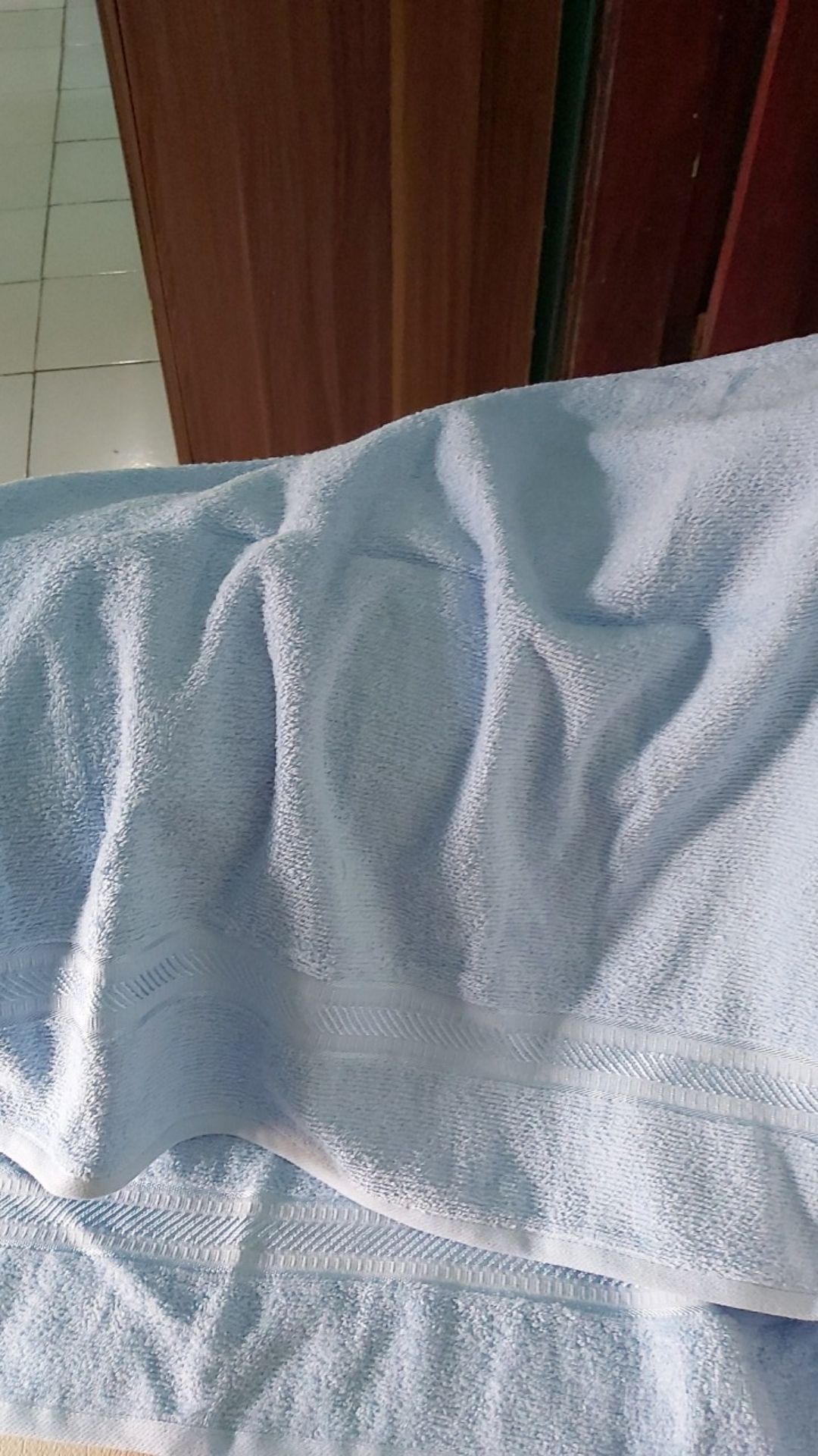 Rc Handuk Mandi Merah Putih Jumbo Tanggung Ukuran 60x120