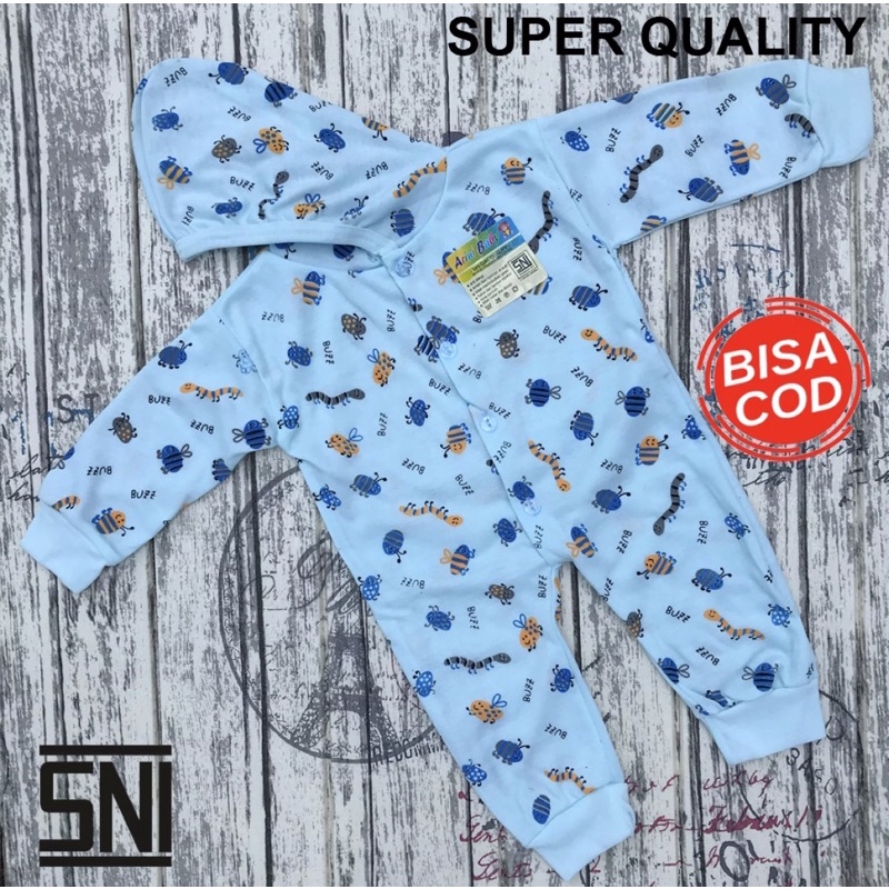 PROMO 7.7 Jumper Bayi Baju kodok Bayi Jumper Bayi Pendek Jumper Bayi Bodysuit DNW BABY