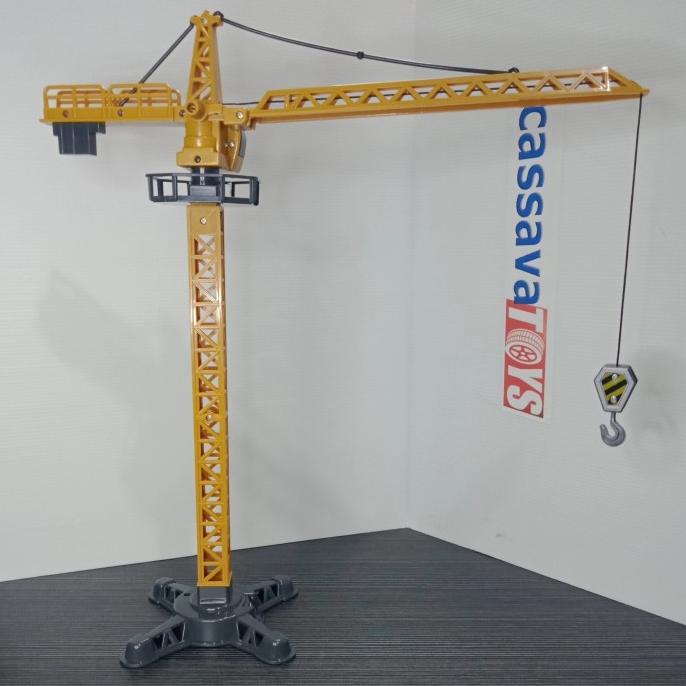 Diecast Miniatur Alat Berat Crane Hang Tower