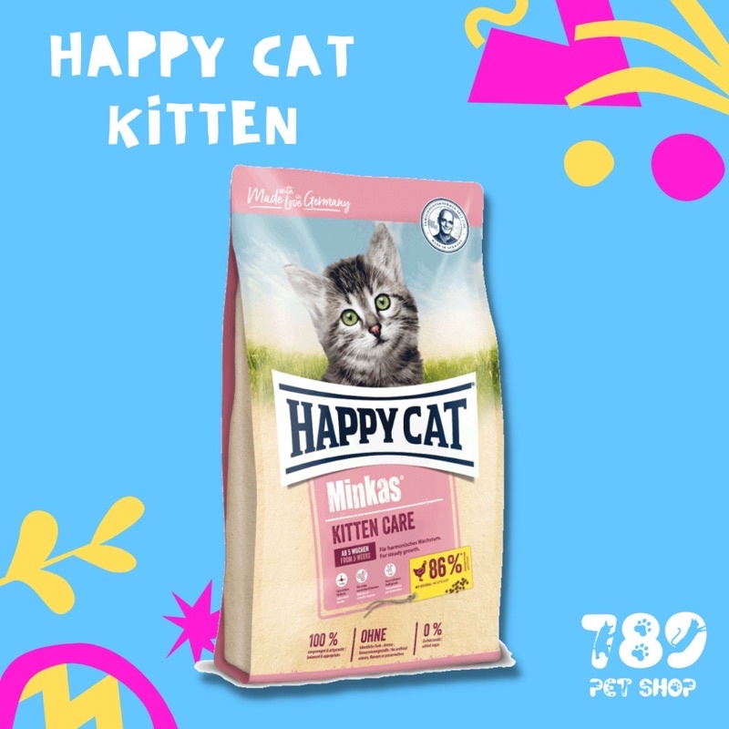 Jual HAPPY CAT MINKAS KITTEN CARE 10KG FRESHPACK CAT FOOD HAPPYCAT