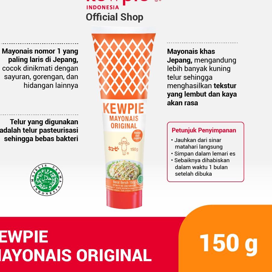 

Obral murah | HS6KM KEWPIE MAYONAIS ORIGINAL 150g |