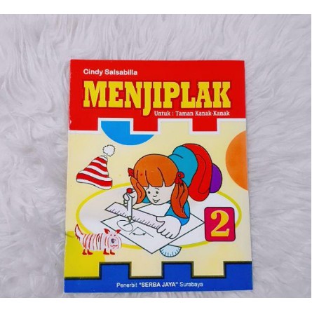 Buku Anak PAUD TK Menjiplak Jilid 1-4 - Buku Menjiplak - Buku Mencontoh - Buku Mewarnai