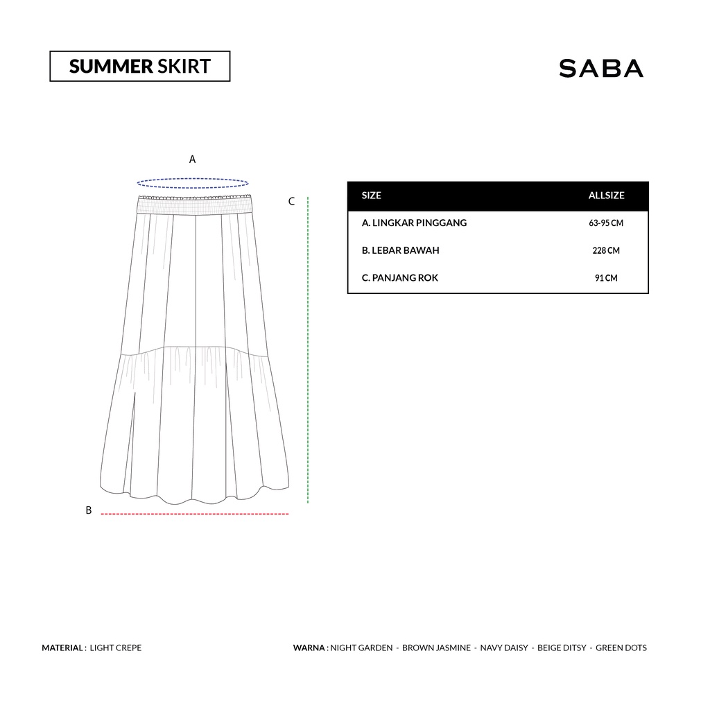 Saba Summer Skirt