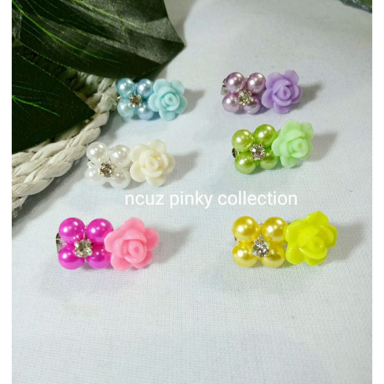 bros dagu mini / bros dagu lucu /bros dagu mutiara