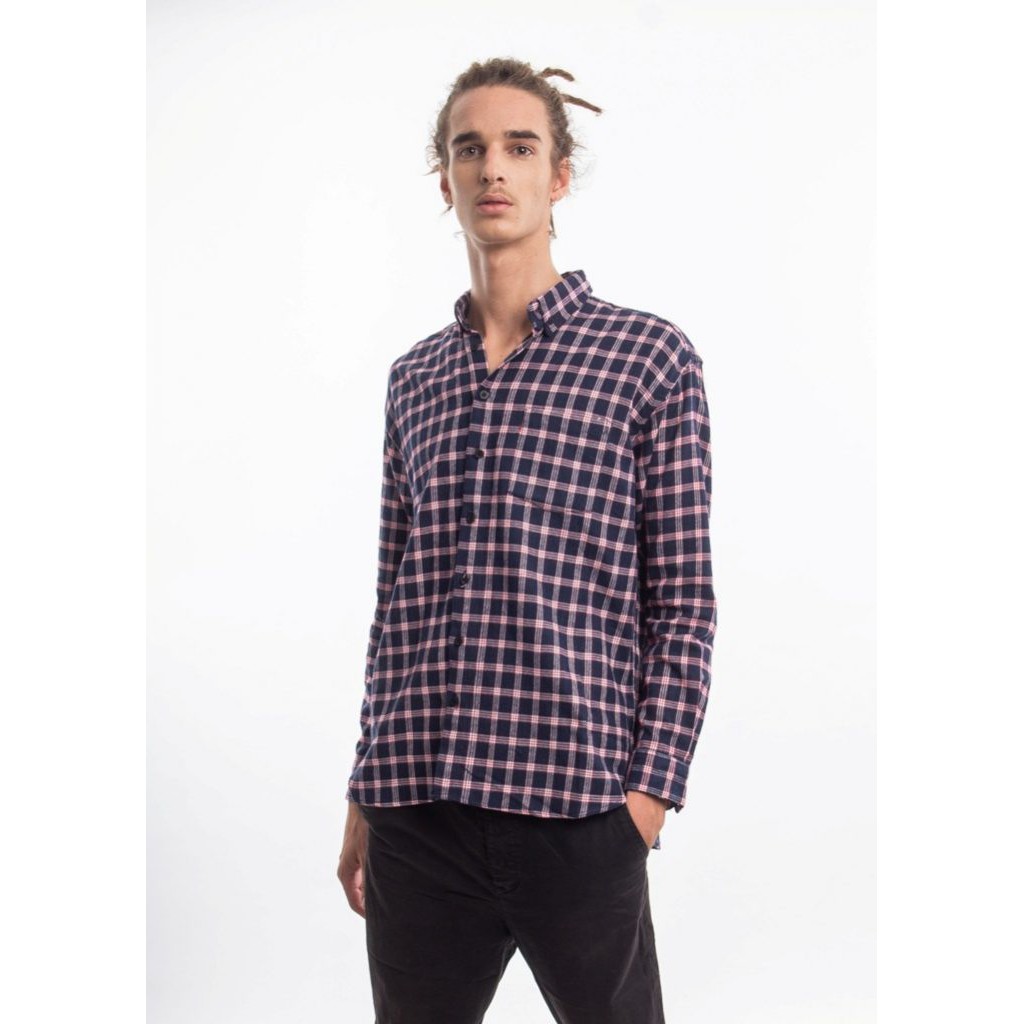 

Erigo Flannel Swinton Navy-Red