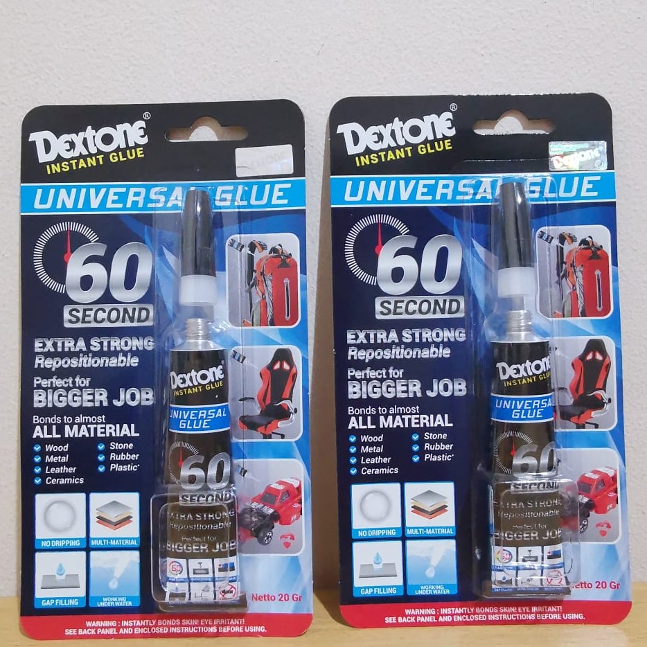 Lem Dextone Universal Glue 60 Second 20Gr