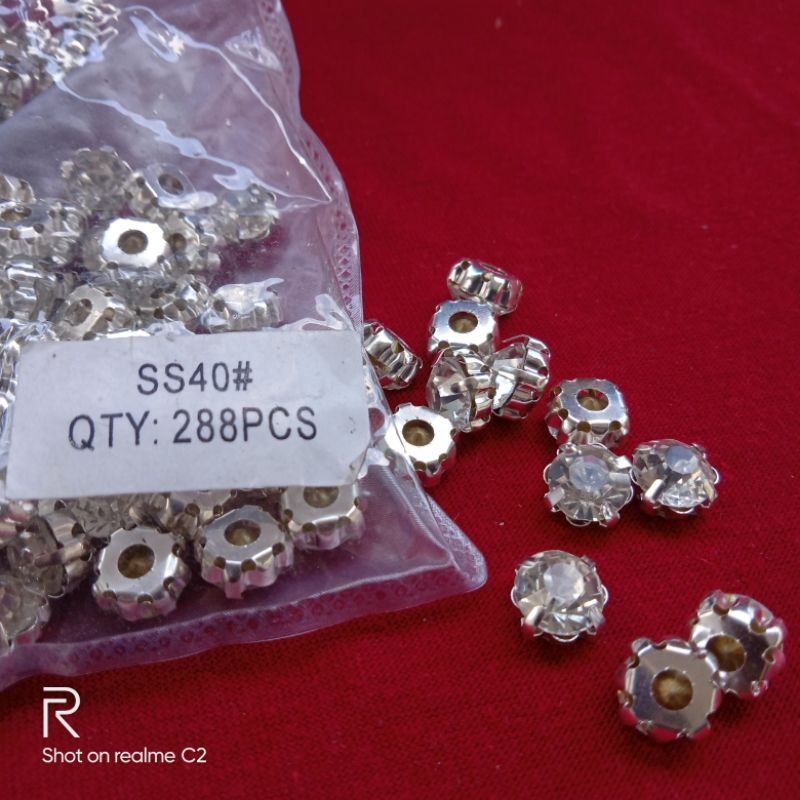 diamon cangkang ss40 (8mili) dijual per lusin