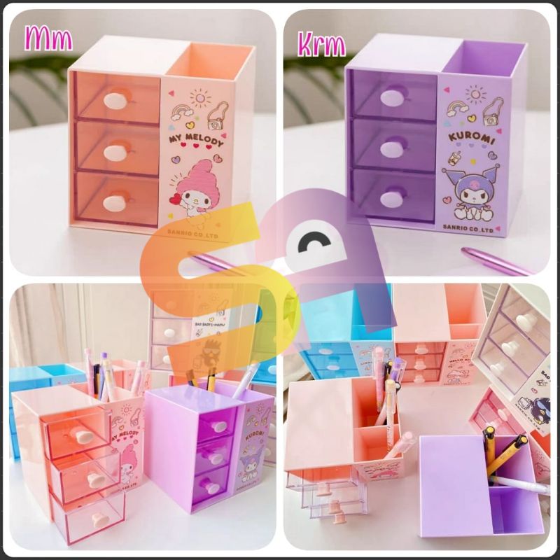 

PEN HOLDER LACI SUSUN SANRIO HELLOKITTY MYMELODY CINNAMONROLL TWINSTAR KUROMI BADTZMARU