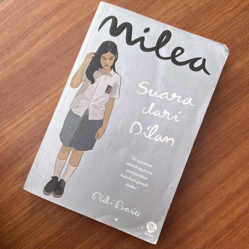 Preloved Novel Pidi Baiq - Milea Suara Dari Dilan (BerTTD) | Cond 60%