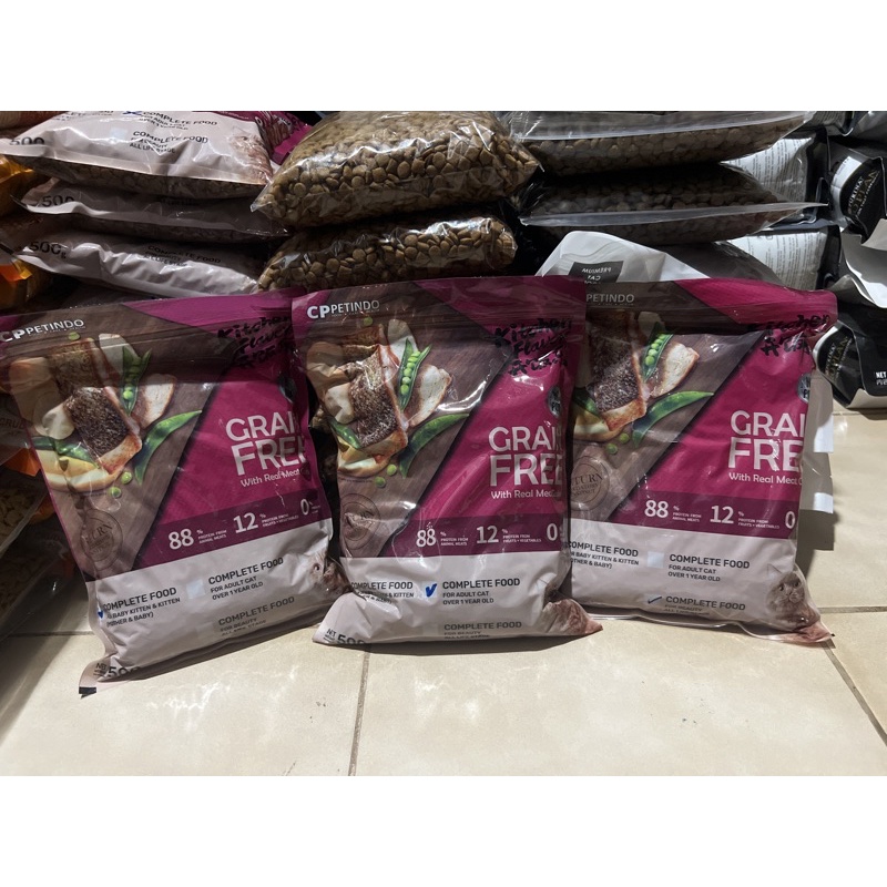 Kitchen flavor cat 500gr makanan kucing
