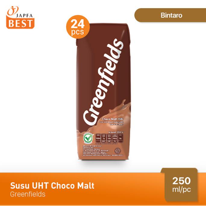 

BAYAR DITEMPAT Susu Greenfields UHT Choco Malt 250 ml - Isi 24 pcs