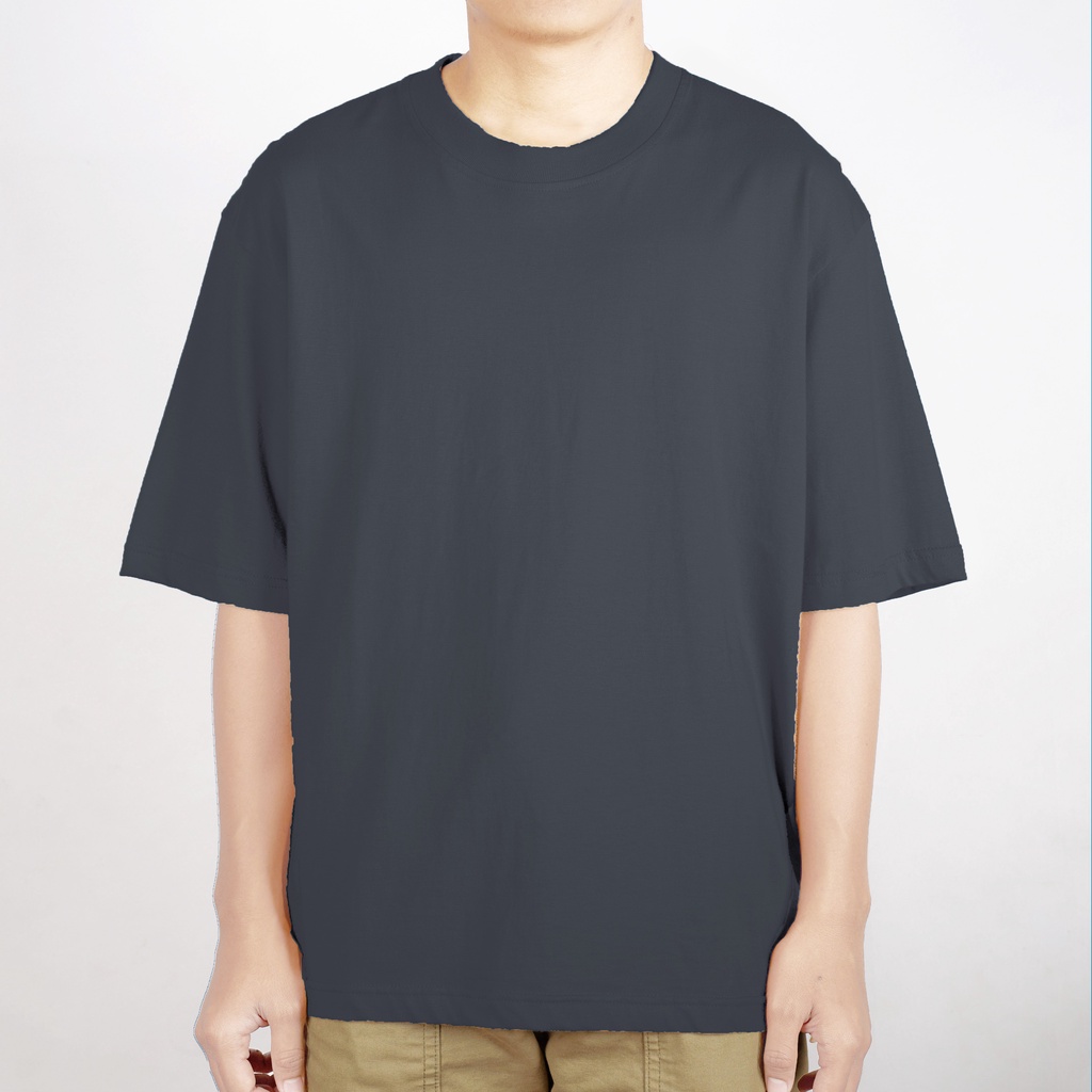 OVERSIZE TEES DARK GREY