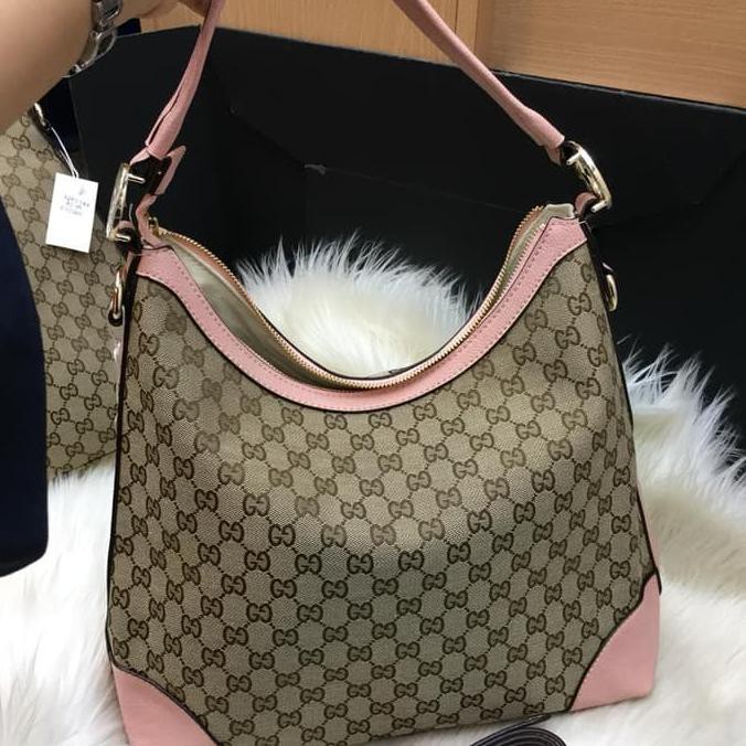 Barang Berkualitas TAS GUCCI GG HOBO KANVAS PROMO