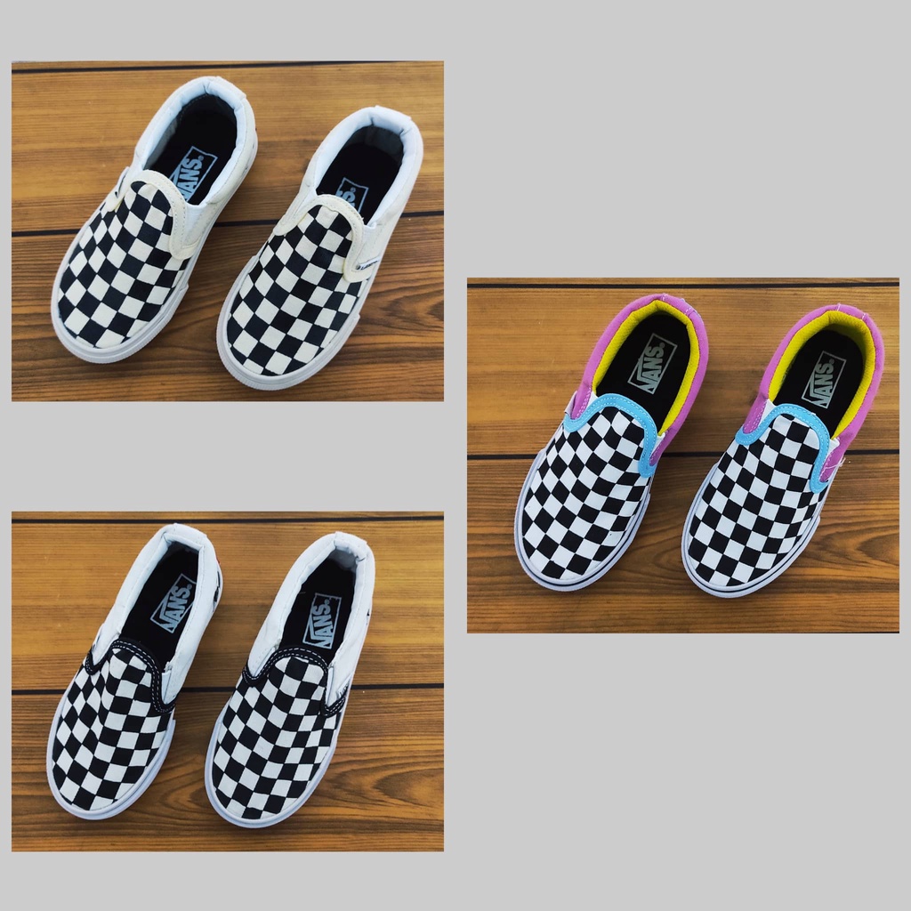 Sepatu Anak Vans Slip On / Vans Anak Slip On / Vans Anak Perempuan / Slip On Anak Laki Laki / Sepatu Anak Slip On