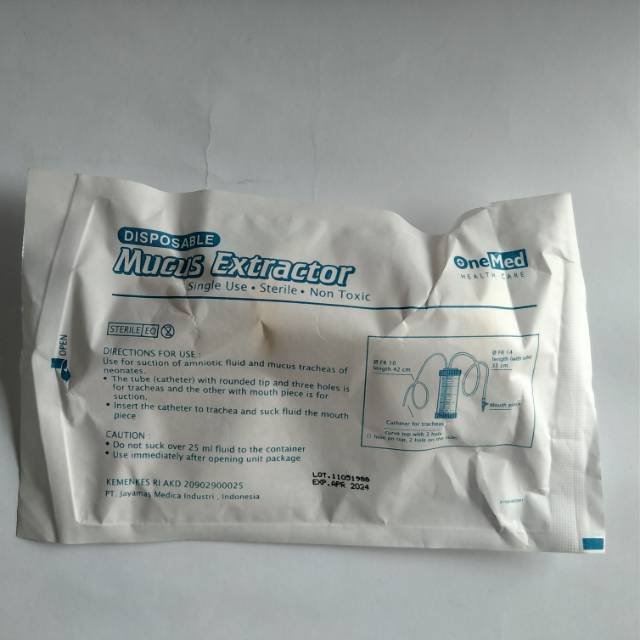 Mocus extractor One Med  / alat hisap lendir / penghisap lendir/ mucus one med