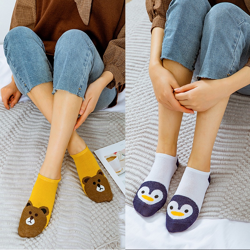 CHUBBY GLORY SC2152 - SC2156  KAUS KAKI KAOS KAKI KARAKTER LUCU SLIP ON PENDEK UNTUK DEWASA DAN UNTUK ANAK ANAK