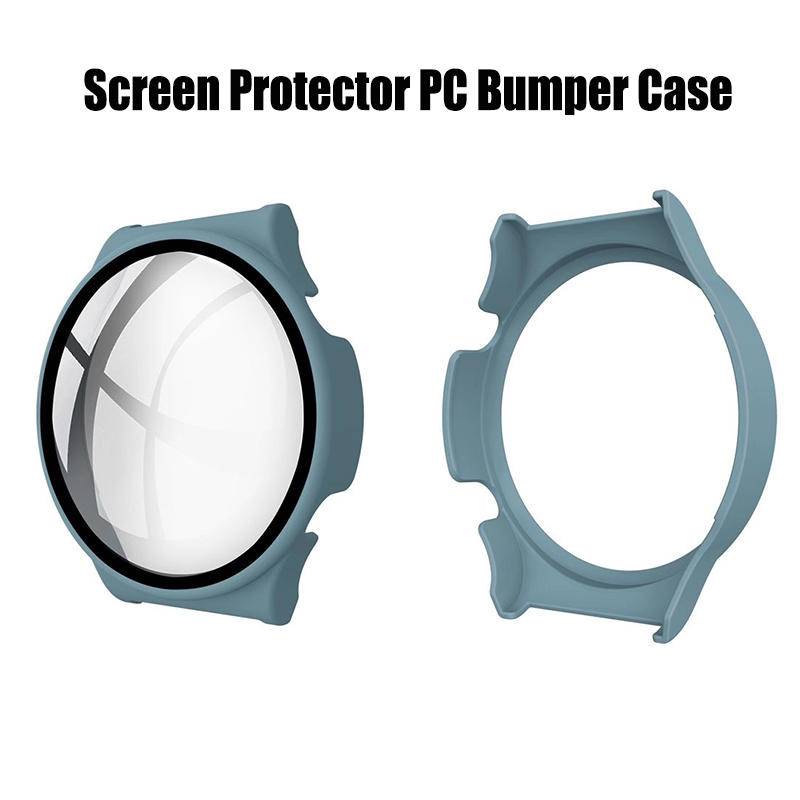 Case Cover Pelindung Layar Tempered Glass Bumper Pc Untuk Huawei Watch 3 Pro