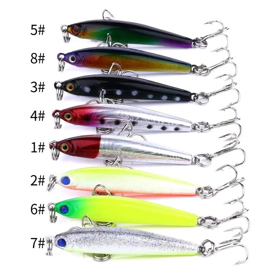 Swimbait flutter stick pencil singking lure