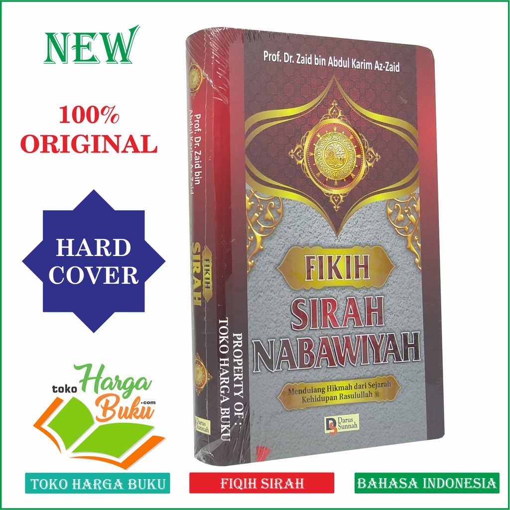 Foto Fikih Sirah Nabawiyah Mendulang Hikmah dari Sejarah Kehidupan Rasulullah ORIGINAL HC - Darus Sunnah