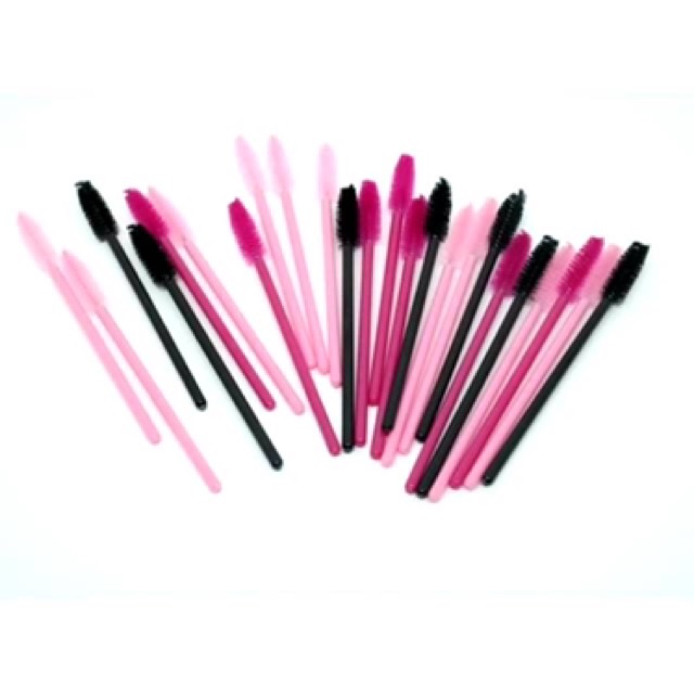 Mascara wand / spoolie brush eyelash extension