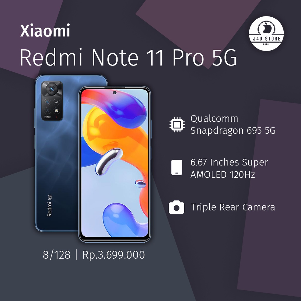 Redmi Note 11 Pro 5G 8/128 Second Fullset