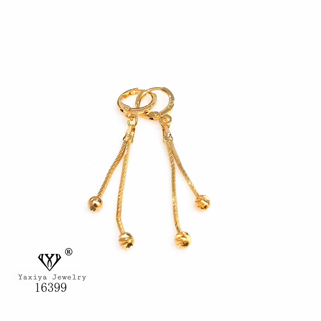 

Anting Jurai Emas Fashion Permata Perhiasan Lapis Emas 18K Yaxiya Jewelry 608