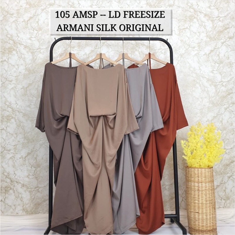 GAMIS KAFTAN ARMANI SILK PREMIUM ALL SIZE