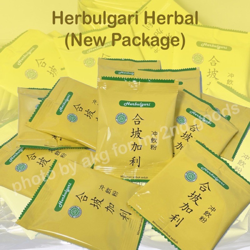 

Teh herbal Herbulgari original isi 10 pcs