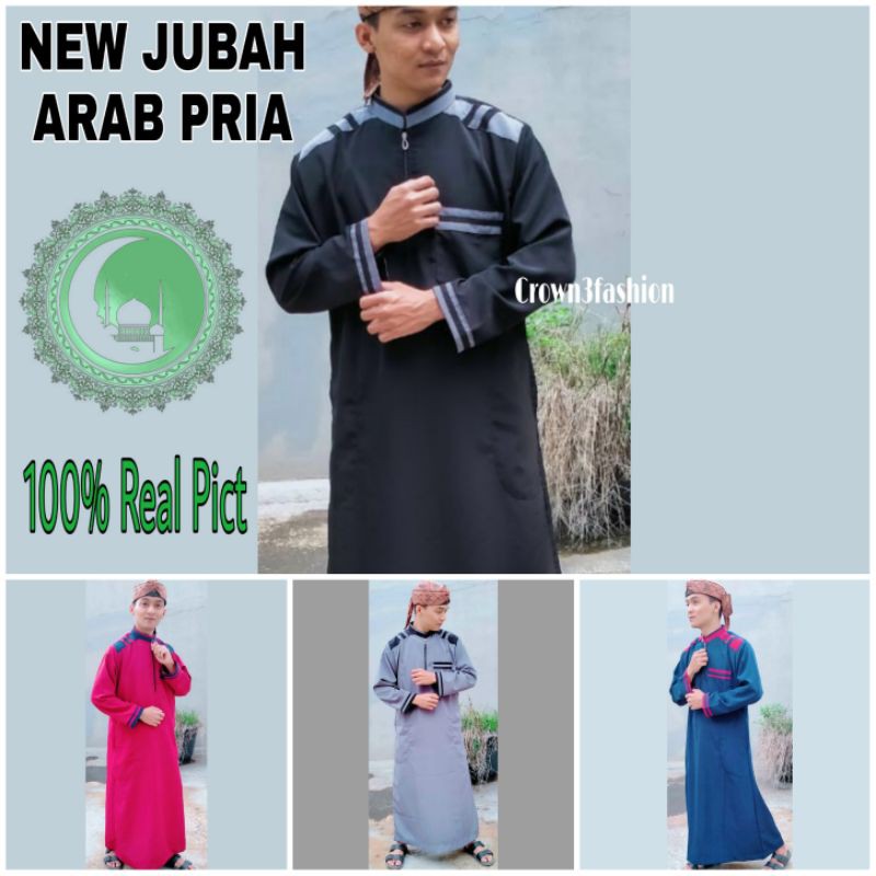 GAMIS JUBAH ARAB PRIA VIRAL TERBARU *COD√