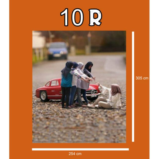 CETAK FOTO 10r laminasi glossy