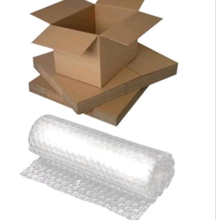 

packing bubble wrap/ kardus