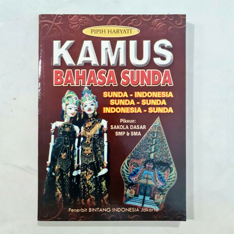 READY STOK !!! Buku Kamus Bahasa Sunda Untuk SD SMP SMA Bintang Indonesia