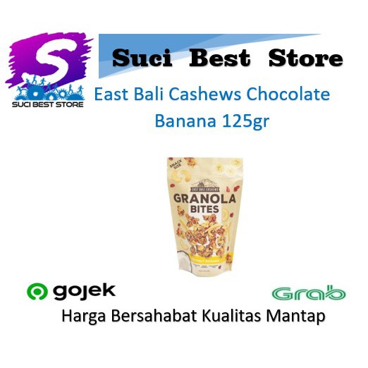 

East Bali Cashews Chocolate Banana 125gr promo Bandung By Suci Best Store