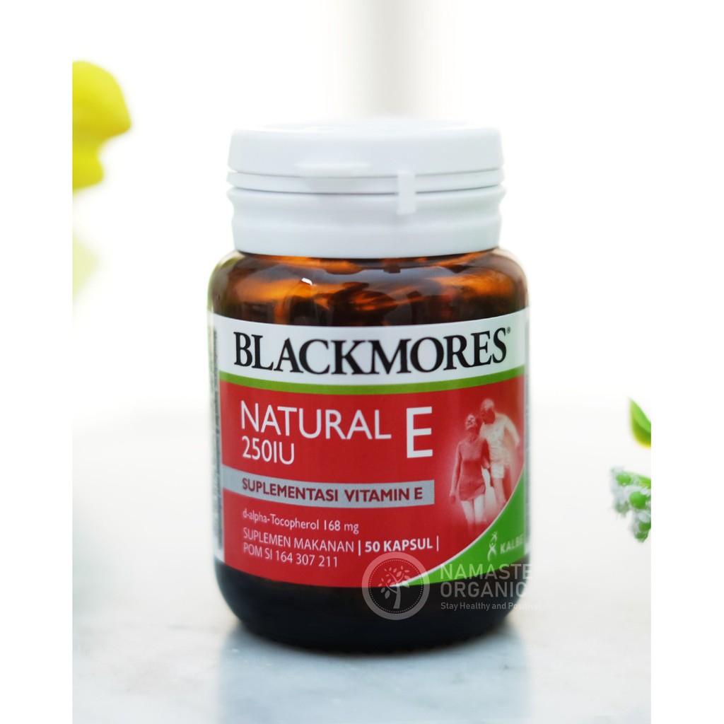 BLACKMORES NATURAL VITAMIN E 250IU 50 CAPSULES Shopee Indonesia