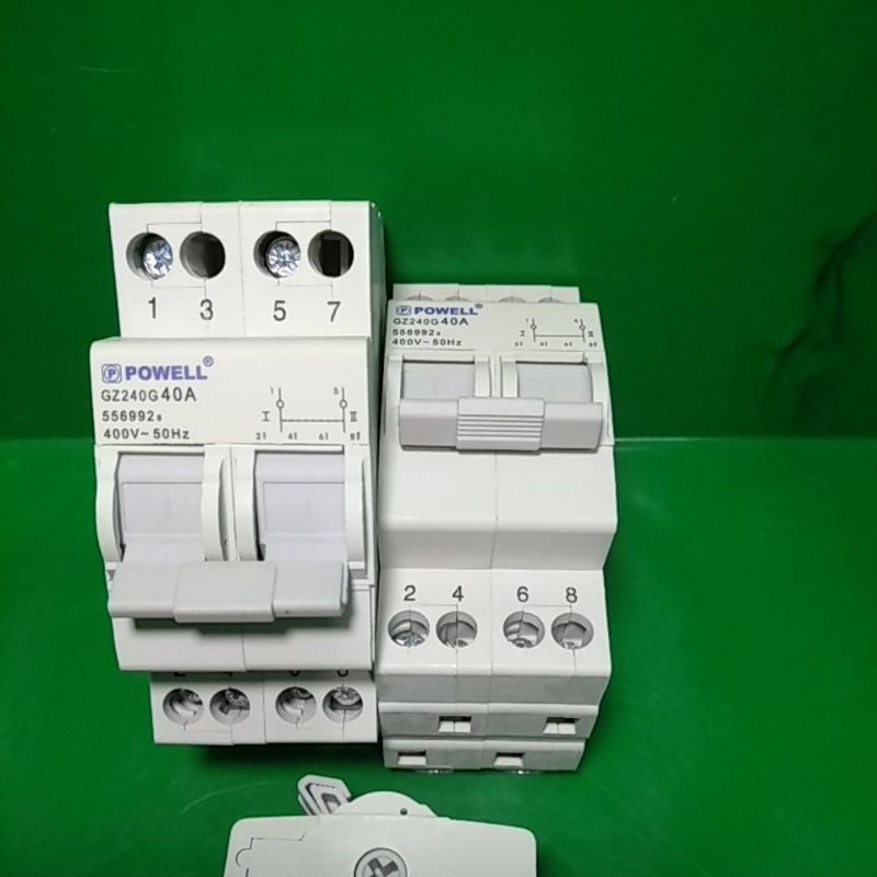 GZ / CAM STARTER /SWITCH BREAKER MODEL MCB POWELL 40A 1 PHASE