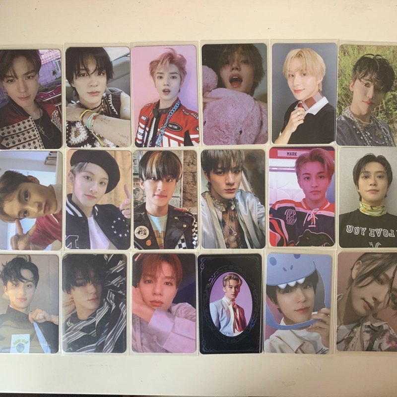 NCT PC Photocard Official NCT 127 NCT DREAM Jaehyun Taeyong Mark Jeno Jaemin Chenle Jisung Renjun Al