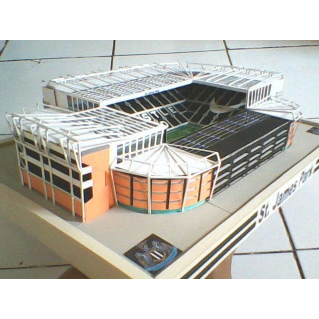 miniatur stadion new castle