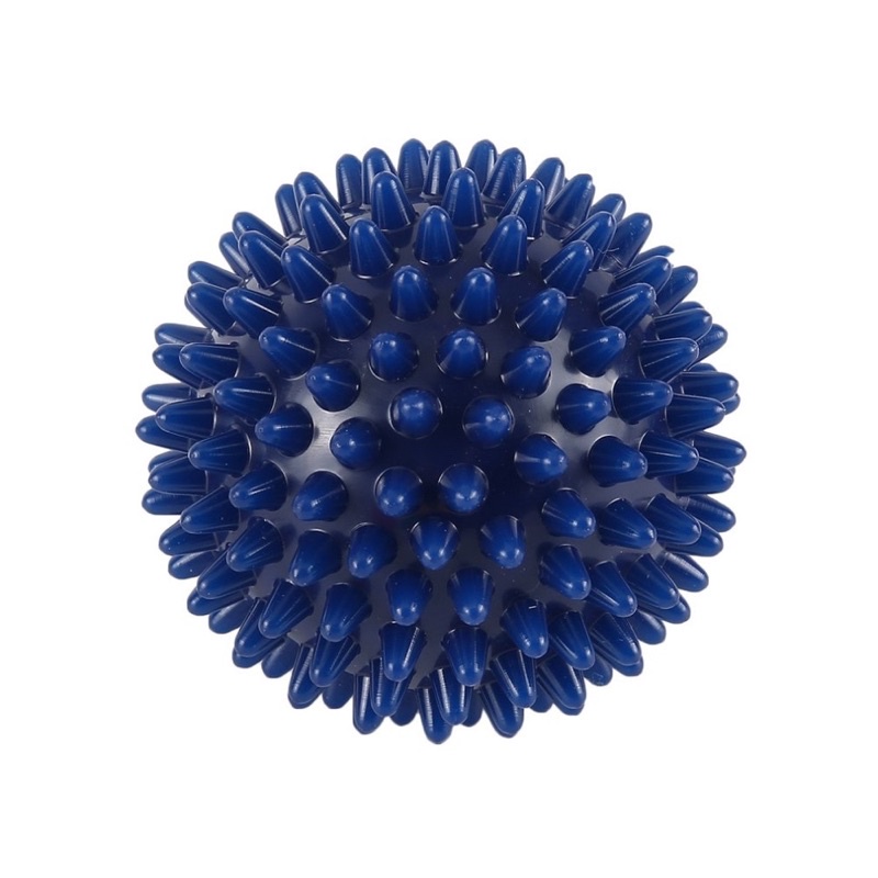 Bola Pijat PVC Spiky Massage Ball Sport FItness 7.5cm - HA00681 - Blue