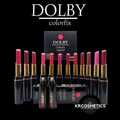 DOLBY colorfix lipstick matte lipstik padat 2 gr