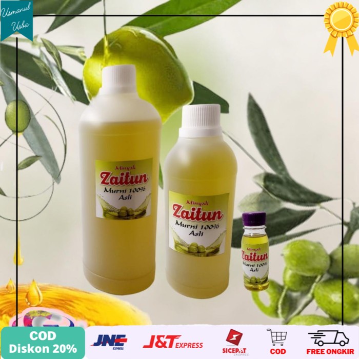 

◾COD◾ Olive oil minyak Zaitun murni 1 Liter