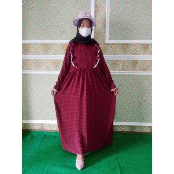 gamis Ruby Love Renda Ld 110-115cm