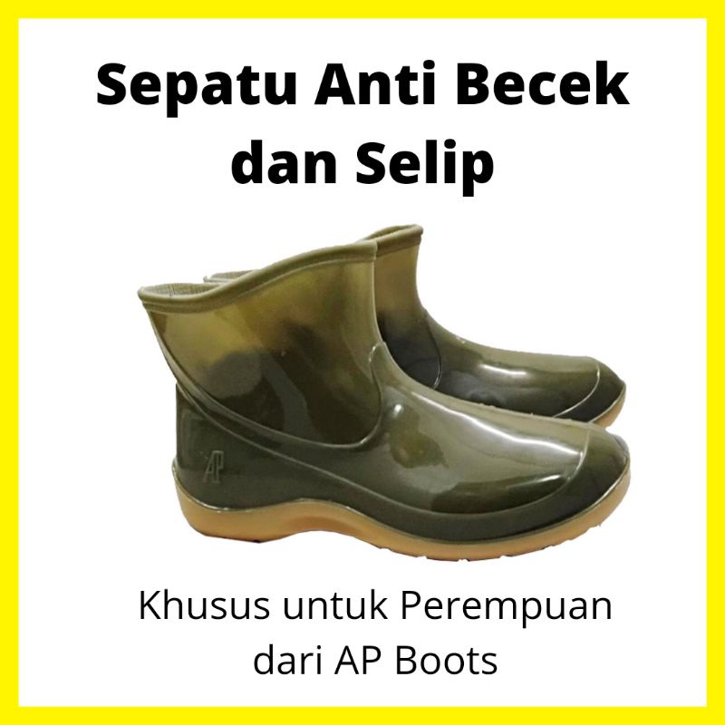 Boot Boots Sepatu Boots Wanita Boots Wanita Sepatu AP Boots  Sepatu Boots AP AP Boots 2005