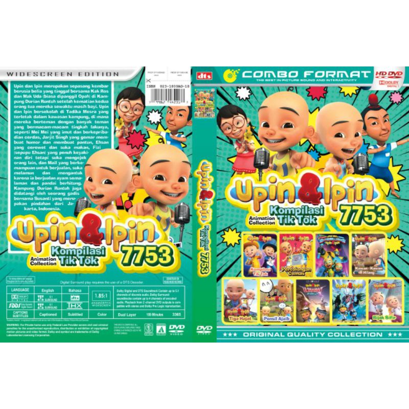 kaset Koleksi Upin&amp;Ipin 7753