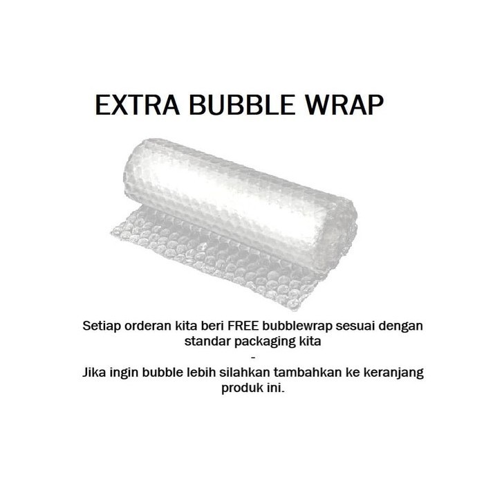 

Hello - Tambahan Extra Bubble Wrap Untuk Packing Produk / Kemasan Supaya LEBIH AMAN