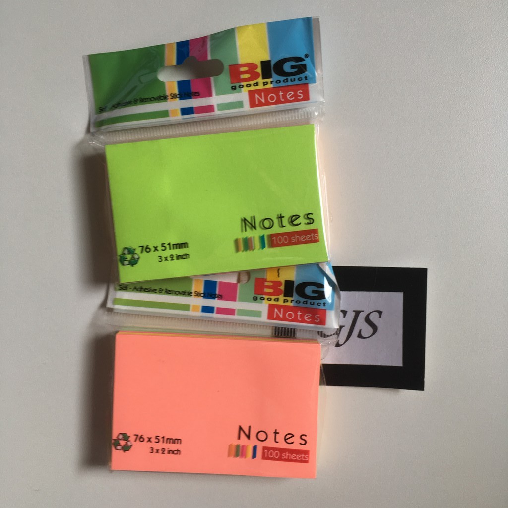 

Stick Notes BIG/Self Adhesive Notes BIG (76 x 51)