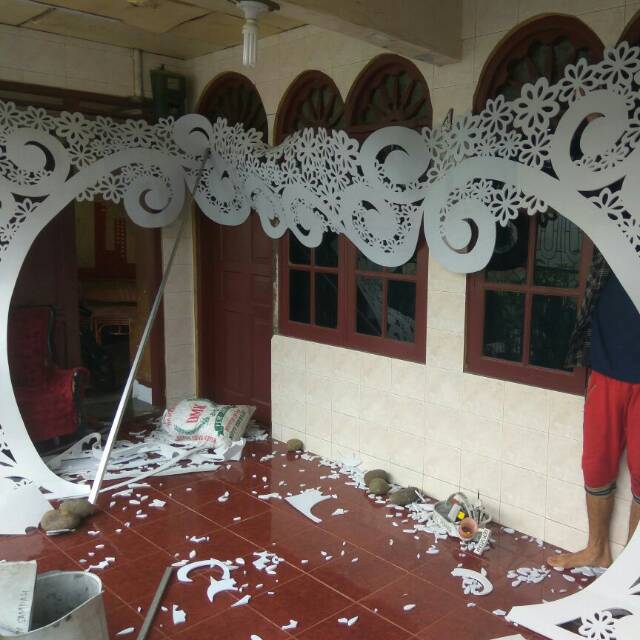 Pelaminan spons karet 1set